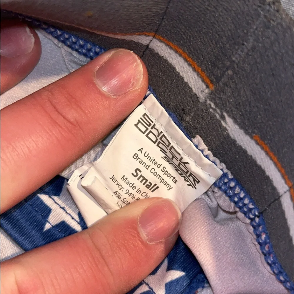 Shock Doctor Men's Patriotic Boxer Briefs - Red, White, and Blue - Picture 3 of 3